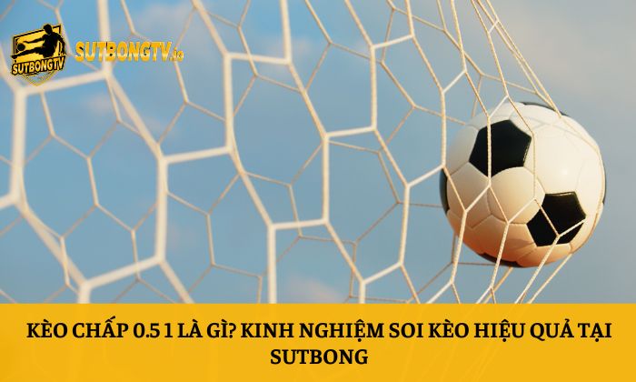 Kèo chấp 0.5 1 là gì